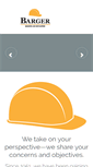 Mobile Screenshot of bargerbuilders.com